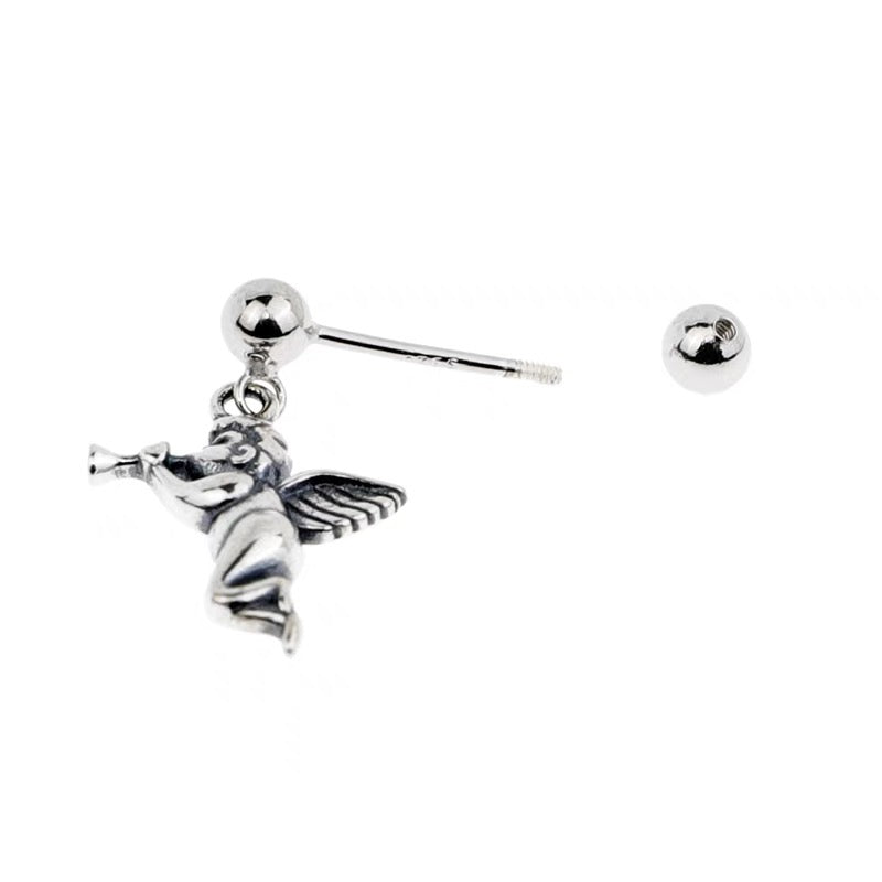 925 CUPID EARRING