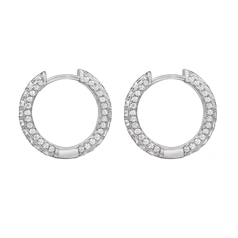 925 ZIRCON EARRING