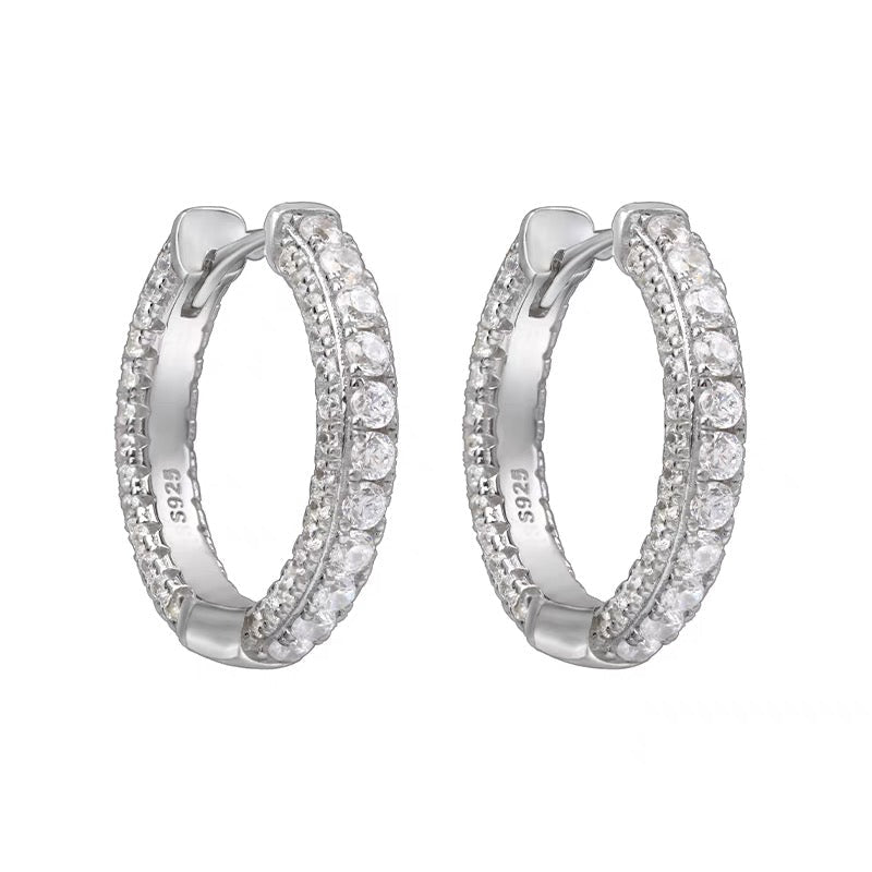 925 ZIRCON EARRING